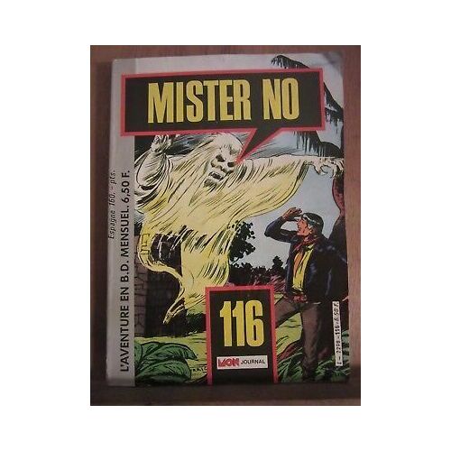 Mister No N116 Mon Journal Août 1985