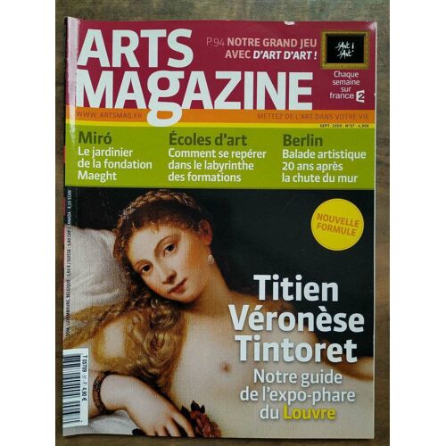 Arts Magazine N78 Septembre 2009