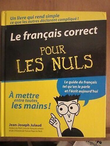 Jean Joseph Julaud Le Français Correct Pour Les Nuls
