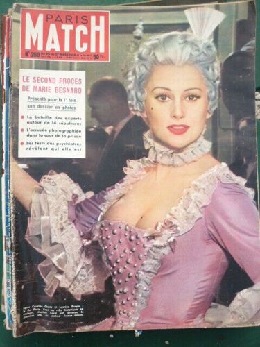Paris Match N260 Du 20 Au 27 Mars 1954 Second Proces Marie Besnard Einstein