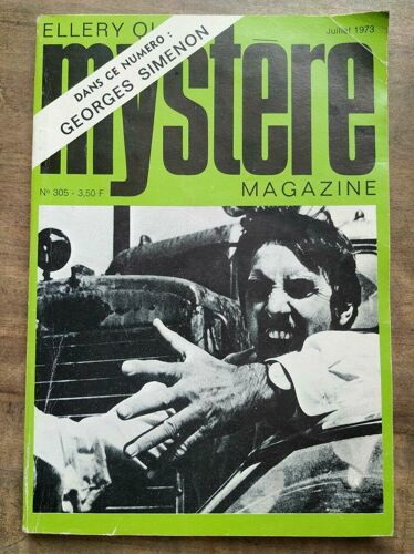 Ellery Queen Mystère Magazine N305 Juillet 1973
