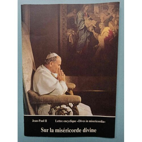 Sur La Miséricorde Divine Jean Paul Ii