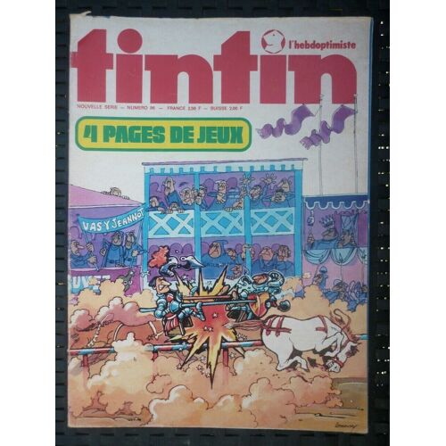 Tintin L'hebdoptimiste Nouvelle Série N96