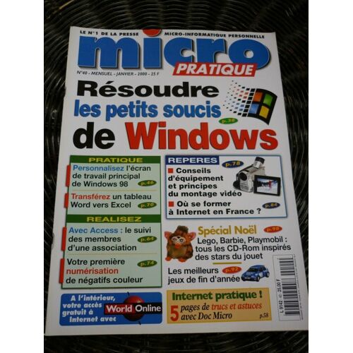 Micro Pratique N40 01