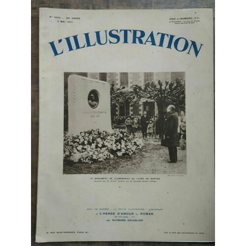 L'illustration N4600 2 Mai 1931