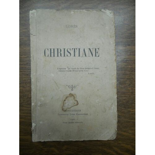 Lorès Christiane Montdidier