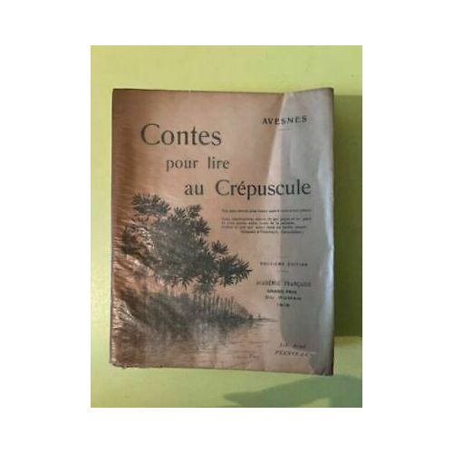 Avesnes Contes Pour Lire Au Crépuscule Librairie Académique