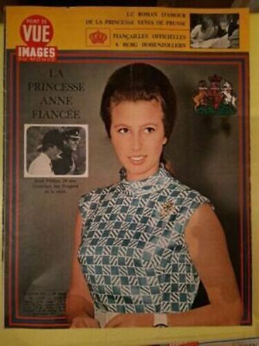 Point De Vue Images Du Monde Nº1277 La Princesse Anne Fiancée Janvier 1973
