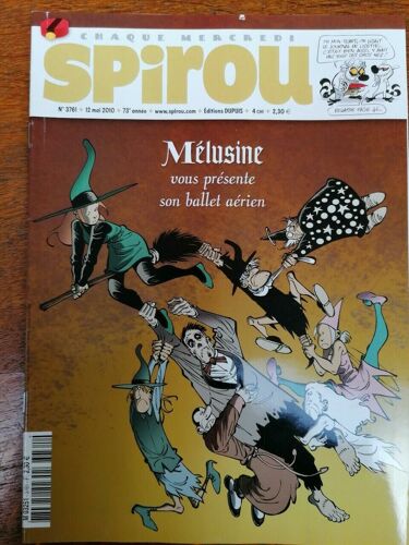 Spirou N3761 Mélusine Vous Présente Son Ballet Aérien