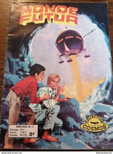 Monde Futur N15 Collection Cosmos Août 1974
