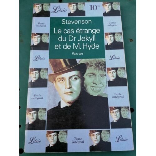 Stevenson Les Cas Étrange Du Dr Jekyll Et De M Hyde