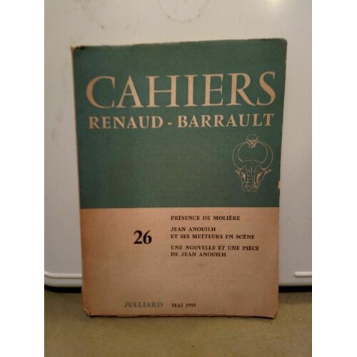 Cahiers Renaud Barrault Nº 26 Mai 1959