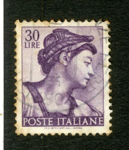 Timbre Oblitéré Poste Italiane, 30 Lire
