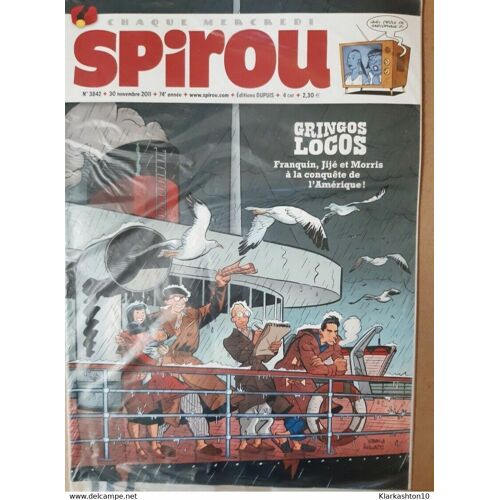 Spirou N3742 30 Novembre 2011