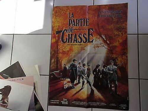 Affiche 80 X 60 Cms Film La Partie De Chasse James Mason Edward Fox
