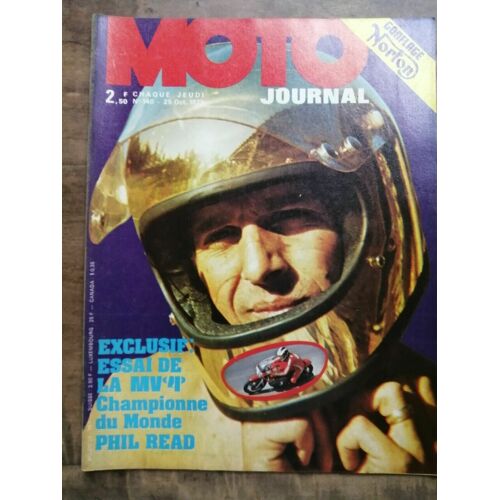 Moto Journal Nº 140 20 Oct 1973