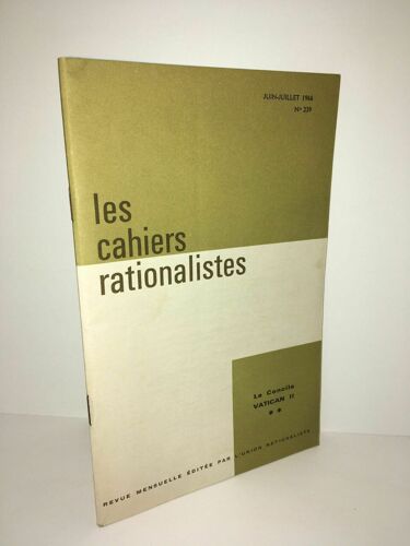 Revue Les Cahiers Rationalistes N 239 De 1966 Le Concile Vatican Ii