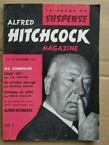 Magazine La Revue Du Suspense Nº 32 Decembre 1963
