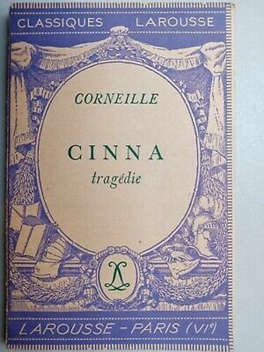 Corneille Cinna Classiques Larousse