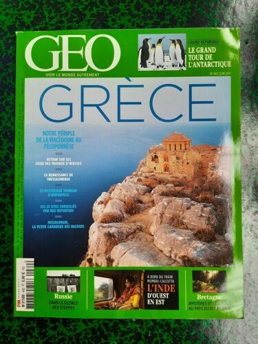 Geo Nº 460 Grèce Juin 2017