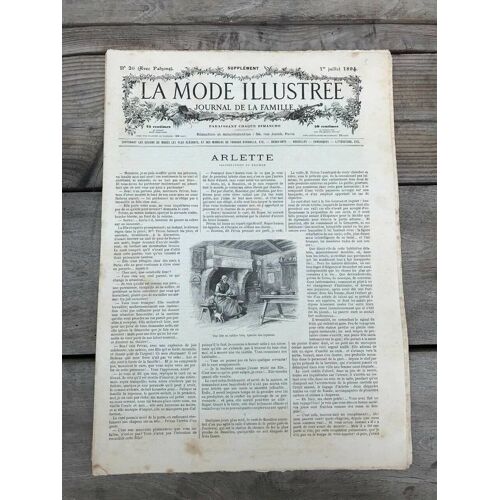 La Mode Illustrée Journal De La Famille 26 1 Juillet 1894