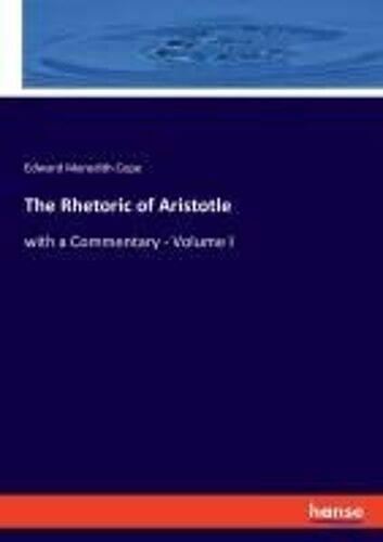 The Rhetoric Of Aristotle