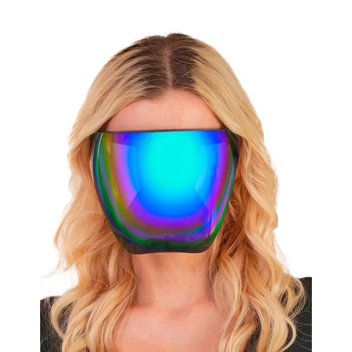 Masque Futuriste À Reflets Adulte