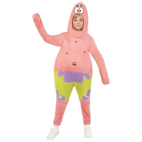 Déguisement Patrick Enfant - Bob L'éponge - Taille: 7-9 Ans (120/130 Cm)