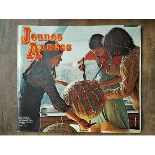 Jeunes Années Magazine N137 138 Septembre 1980