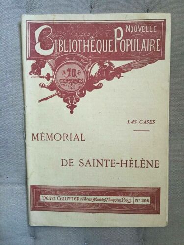 Mémorial De Sainte- Héléne N 396 Henri Gautier