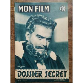 Mon Film N525 - Dossier Secret 12-9-56