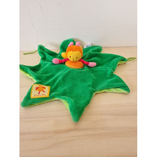 Doudou Abeille Louna Étoile Verte Moulin Roty