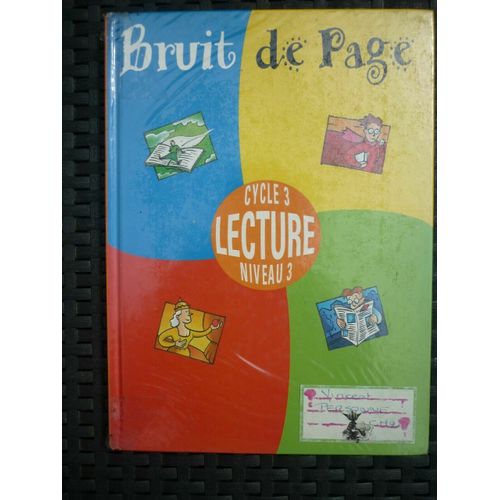 Bruit De Page Cycle 3 Lecture Niveau 3