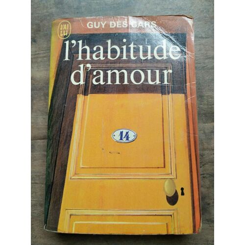 L'habitude D'amour J'ai Lu