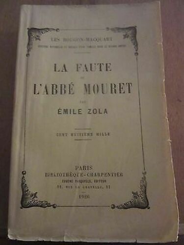 La Faute De L'abbé Mouret Eugène