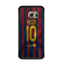 Coque De Téléphone Pour Samsung Galaxy S6 Edge Fc Barcelone Football Ecusson Messi Suarez Neymar Club Ronaldo Ref 1749