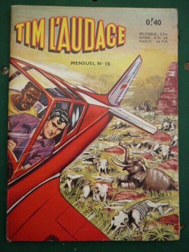 Tim L'audace Mensuel N15 Le Cimetière Des Éléphants