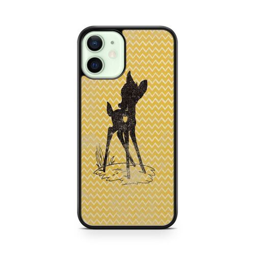 Coque De Téléphone Pour Iphone 12 Mini Bambi Disney Dessin Animé Panpan Thumper Amour Amis Ref 381