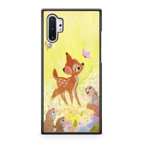 Coque De Téléphone Pour Samsung Galaxy Note 10 Bambi Disney Dessin Animé Panpan Thumper Amour Amis Ref 2705