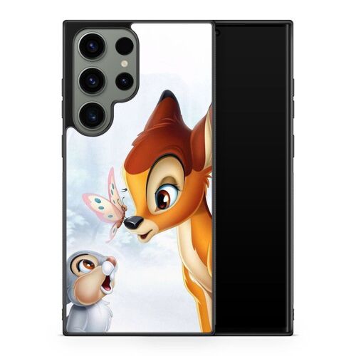 Coque De Téléphone Pour Samsung Galaxy S24 Ultra Bambi Disney Dessin Animé Panpan Thumper Amour Amis Ref 2901