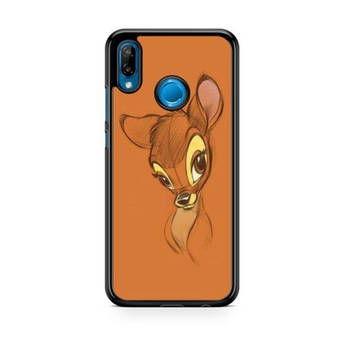 Coque De Téléphone Pour Huawei P30 Lite Bambi Disney Dessin Animé Panpan Thumper Amour Amis Ref 2504