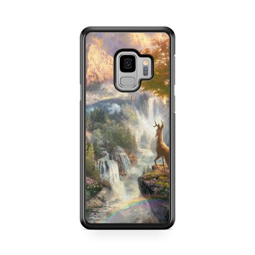 Coque De Téléphone Pour Samsung Galaxy A6 2018 Bambi Disney Dessin Animé Panpan Thumper Amour Amis Ref 70