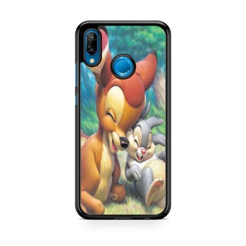 Coque De Téléphone Pour Samsung Galaxy A21s Bambi Disney Dessin Animé Panpan Thumper Amour Amis Ref 206