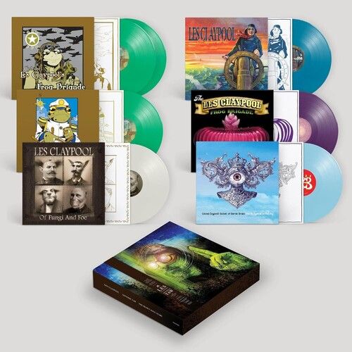 Les Claypool - Adverse Yaw: The Prawn Song Years [Vinyl Lp] Oversize Item Spilt, Colored Vinyl, Boxed Set