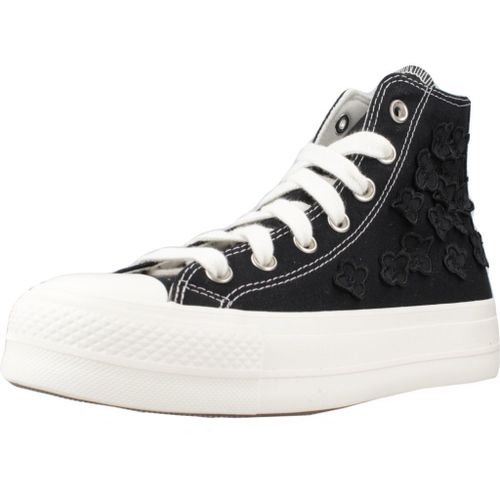 Converse Chuck Taylor All Star Lift 3d Flowers Colour Noir