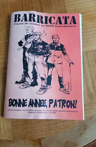 Barricata, Bonne Année Patron, Organe De Combat Red Et Anarchist Skin