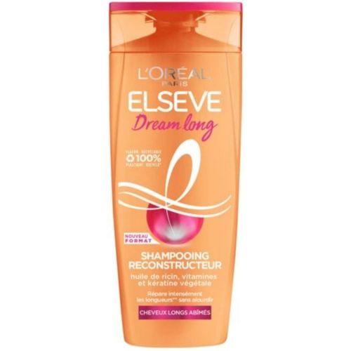 Shampoing Reconstructeur Pour Cheveux Abimés, Cassants Ou Longs Elseve Dreamlong300ml 