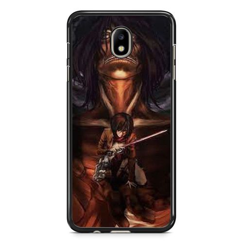 Coque De Téléphone Pour Samsung Galaxy J5 2017 ( J530 ) Attaque Des Titans Manga Japonnais Dessin Animé Ref 669