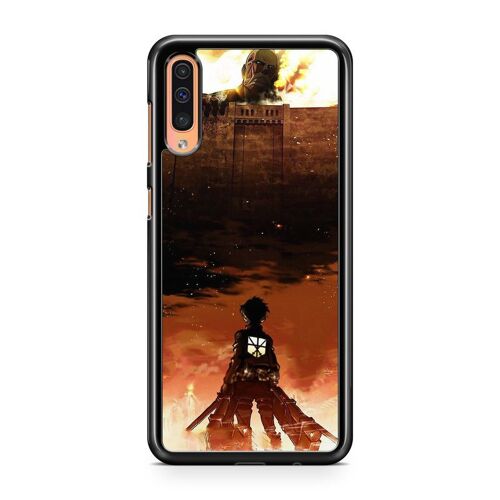 Coque De Téléphone Pour Huawei P30 Attaque Des Titans Manga Japonnais Dessin Animé Ref 77
