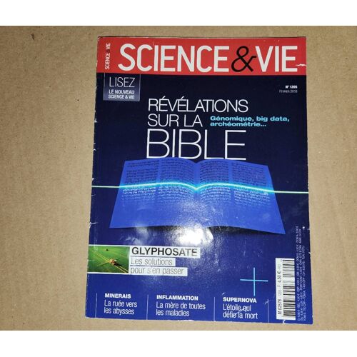 Science & Vie N° 1205, Février 2018